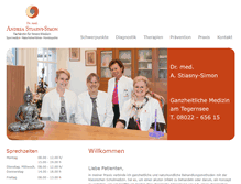 Tablet Screenshot of dr-stiasny-simon.de